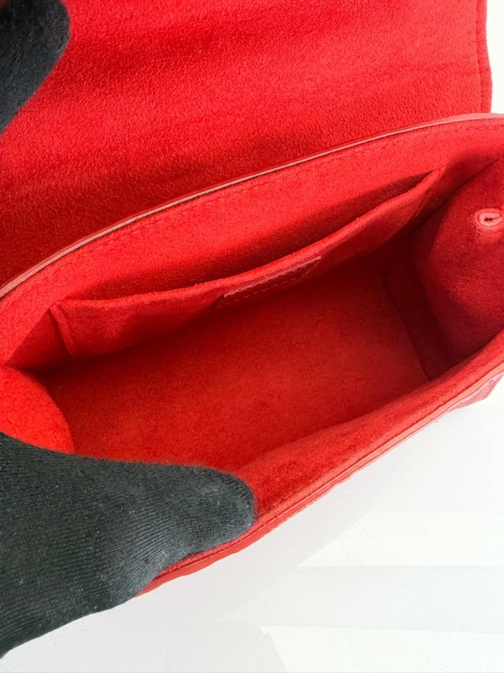 Louis Vuitton Red Monogram Leather Saint Sulpice PM